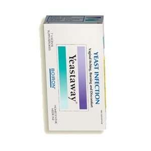  Yeastaway 7 Suppositories ( For Yeast Infection, Veginal 