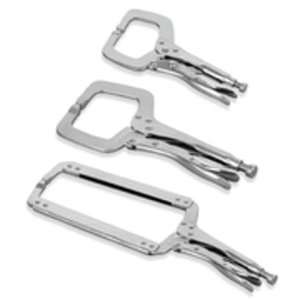  3 Pc Locking C Clamp Set, 6, 11, 18.