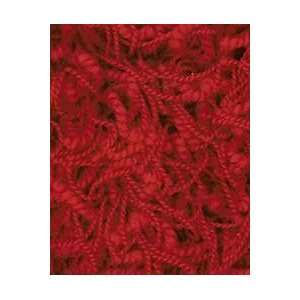   Casual Elegance Shag Red 105 2 X 10 runner Area Rug: Home & Kitchen