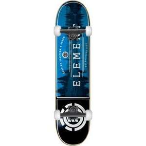  Element Keep California Complete Skateboard   7.5 Blue w 