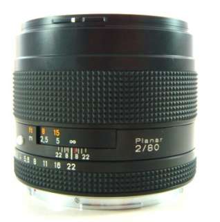CONTAX 645 AF 645AF ZEISS 80MM F2 T* LENS with fungus  