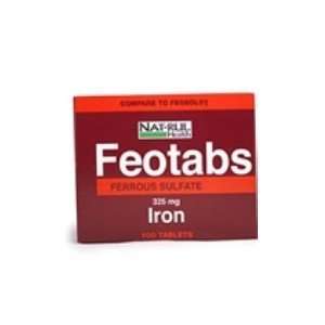  Special Pack of 5 Natural Nutrition FEO TabS 100 Tablets 