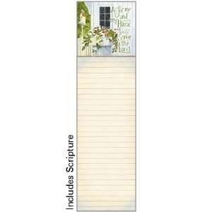   My House   Magnetic List Pad Paper   Beth Yarbrough: Office Products