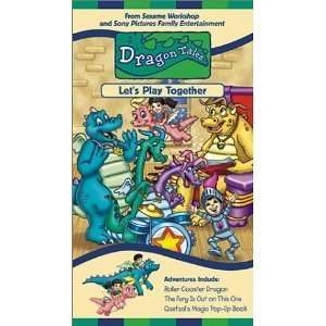   Childrens Dragon Tales   Lets Play Together Vhs Tape: Everything Else