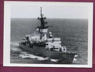 1970s US Navy Frigate FF 1073 USS Robert E. Peary Photo  
