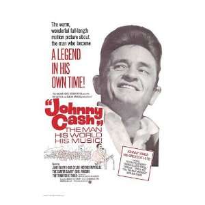  Johnny Cash Movie Poster, 11 x 17 (1969): Home & Kitchen
