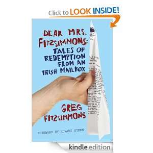 Dear Mrs. Fitzsimmons Greg Fitzsimmons  Kindle Store