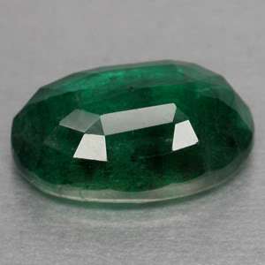 93CTS EXCELLENT HUGE OVAL CUT NATURAL VIVID GREEN ZAMIAN EMERALD 