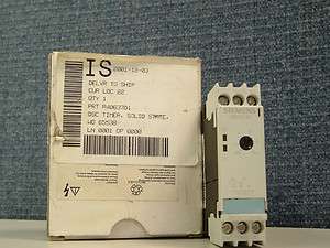    1AQ30 SIEMENS TIMING MODULE DELAY ON DELAY .5 10 SECONDS NEW SURPLUS