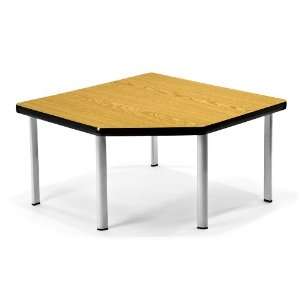  Corner Table   Mahogany: Office Products