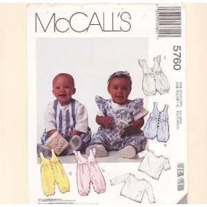  McCalls 5760 Baby Clothes Pattern: Arts, Crafts & Sewing