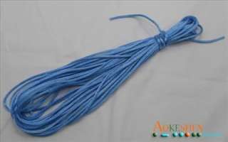 10M Blue Silk Jewelry Necklace Thread Cord 2mm NF  