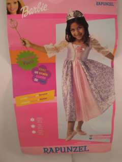 Rapunzel Barbie Toddler Costume 2 4 New Rubies 82686107389  