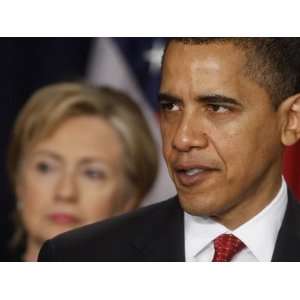  President Obama, Hillary Clinton at His Side, Announces 