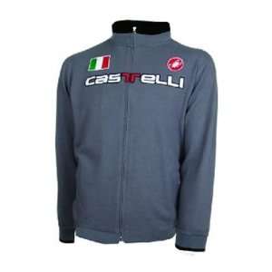 Castelli 2008 San Remo Track Jacket   Anthracite   X7087 