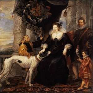  Oil Painting: Portrait of Lady Arundel with her Train 