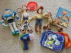   Toy Story Plush Figures Buzz, Woody and Talking Rex Fisher Price