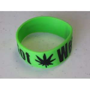   Wristband  Got * Weed   Legalize  It Bracelet color Green/Black