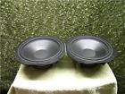 Pair Heavy Duty 8 Poly Cone Woofers Speakers VGC  