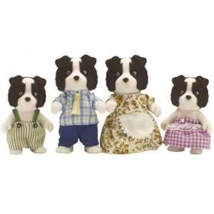  Sylvanian Families   Border Collie Dog Family: Toys 