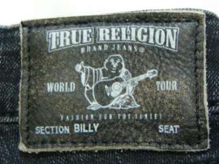 NWT TRUE RELIGION Billy Big Stitch Embellished Horseshoe Independence 