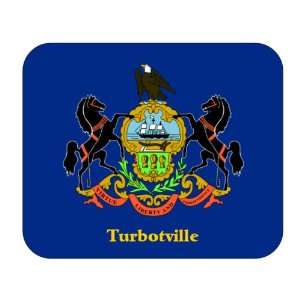  US State Flag   Turbotville, Pennsylvania (PA) Mouse Pad 