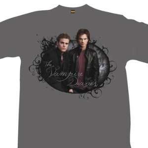 Vampire Diaries Damon & Stefan T Shirt Size Medium