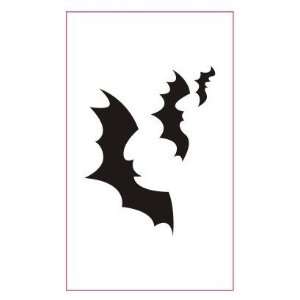  Free Shipping Bat Black Bat Tattoo Stickers Temporary Tattoos 