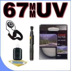 Canon 67mm UV Haze Filter for 67mm Lenses BigVALUEInc Accessory Saver 