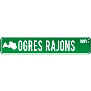  New  Ogres Rajons Drive   Sign / Signs  Latvia Street 