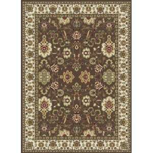  Concord Global Rugs Kashmir Collection Agra Brown 
