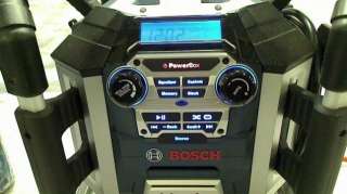 Bosch PB360D Deluxe Power Box Jobsite Radio $492.00 RETAIL  