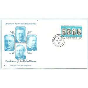 St. Vincent First Day Cover Cancelled Stamp Dated: September 11, 1975 