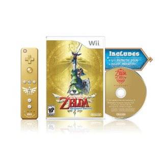 The Legend of Zelda Skyward Sword Gold Remote Bundle by Nintendo 