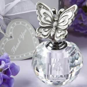   Choice Crystal Collection butterfly themed perfume bottle favors: Baby