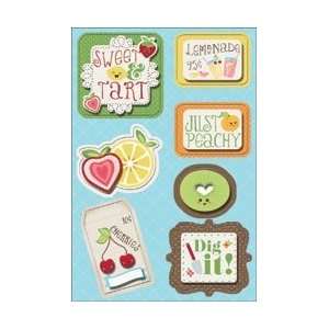   Berrylicious Sticker Stackers 4.75X6.75 Sweet & Tart; 3 Items/Order