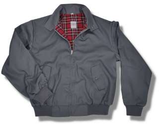 Classic Mod Skin Harrington Jacket Tartan Lining 9 Colours Sizes XXS 