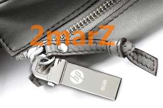 HP v250w 16GB 16G USB Flash Pen Drive Lock Hook Metal  