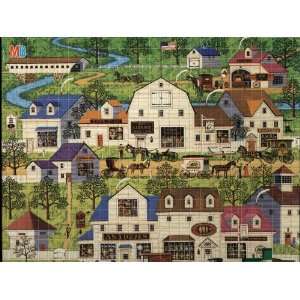  Charles Wysocki Mosaic Puzzle   Shops and Buggies Toys 