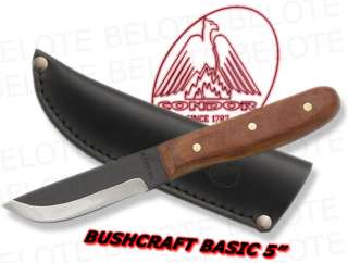 The Condor Bushcraft basic line is for those who want quality and 