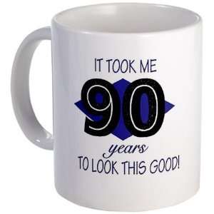 90 YEARS TO LOOK THIS GOOD Humor Mug by CafePress:  Kitchen 