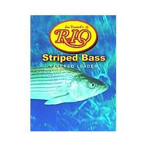    Rio Striped Bass Knotless Leader 7ft   10lb: Sports & Outdoors