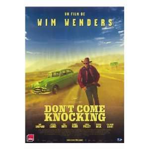  Dont Come Knocking Poster French 27x40 Sam Shepard 