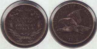 1858 US 1 Cent Flying Eagle Coin ~ A Real Beauty  