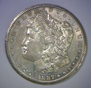 1887 S Morgan Silver Dollar ~ AU ~ About Uncirculated  