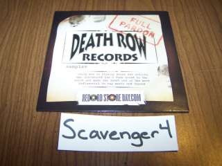 Full Pardon Death Row Records Sampler CD NEW RSD Sealed  
