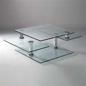  Creative Images 8052 Tenement Coffee Table, Clear: Home 