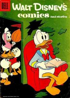 WALT DISNEYS COMICS AND STORIES #198 G, Dell 1957  