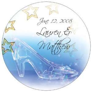 Baby Keepsake: Crystal Sh and Falling Stars Design Personalized 