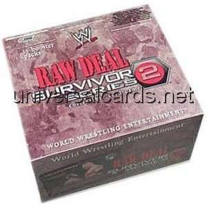   : WWE Raw Deal Card Game Survivor Series 2 Booster Box: Toys & Games
